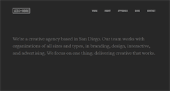 Desktop Screenshot of lessandmore.com
